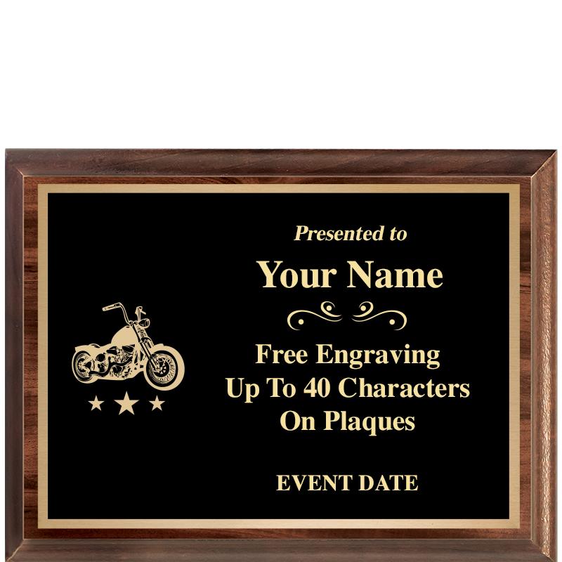 8X6 CLASSIC WOOD PLAQUE