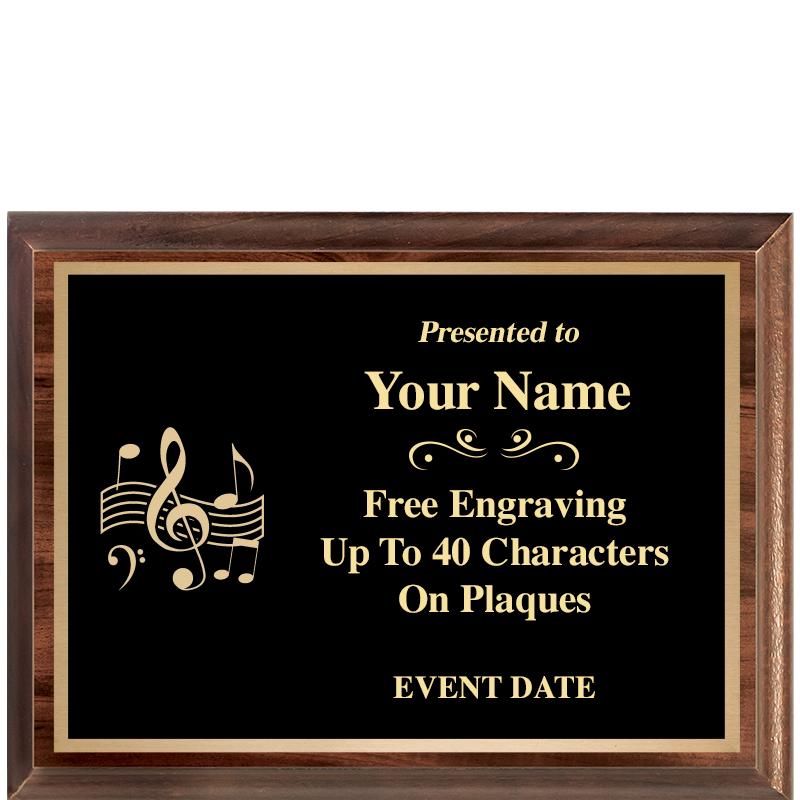 8X6 CLASSIC WOOD PLAQUE