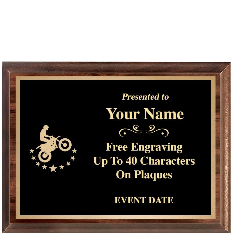 8X6 CLASSIC WOOD PLAQUE