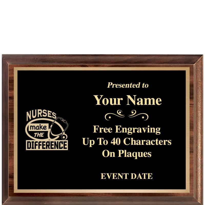 8X6 CLASSIC WOOD PLAQUE