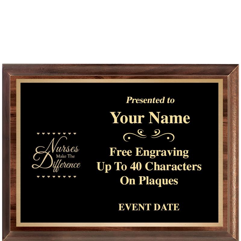 8X6 CLASSIC WOOD PLAQUE