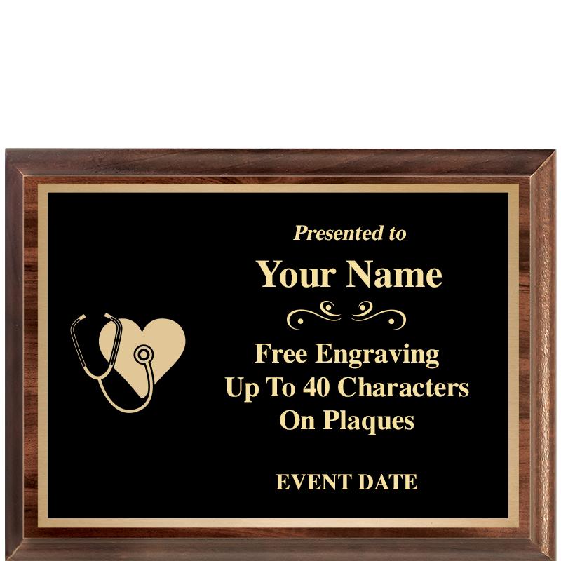 8X6 CLASSIC WOOD PLAQUE