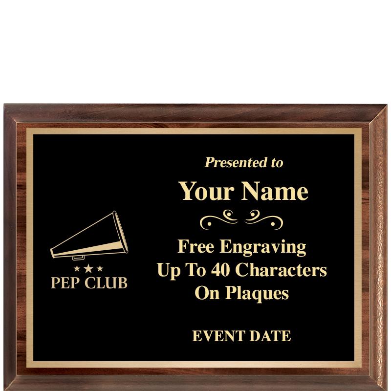 8X6 CLASSIC WOOD PLAQUE