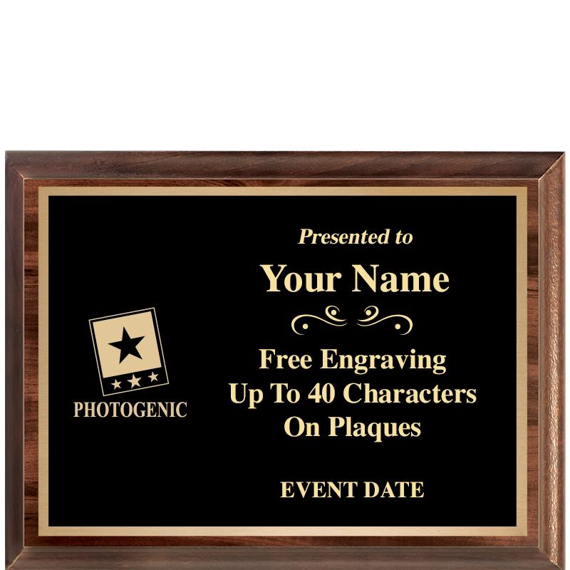 8X6 CLASSIC WOOD PLAQUE