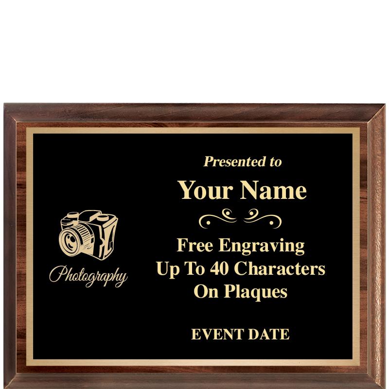 8X6 CLASSIC WOOD PLAQUE