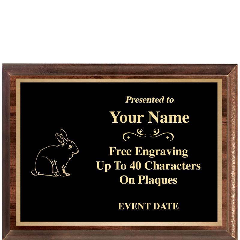 8X6 CLASSIC WOOD PLAQUE