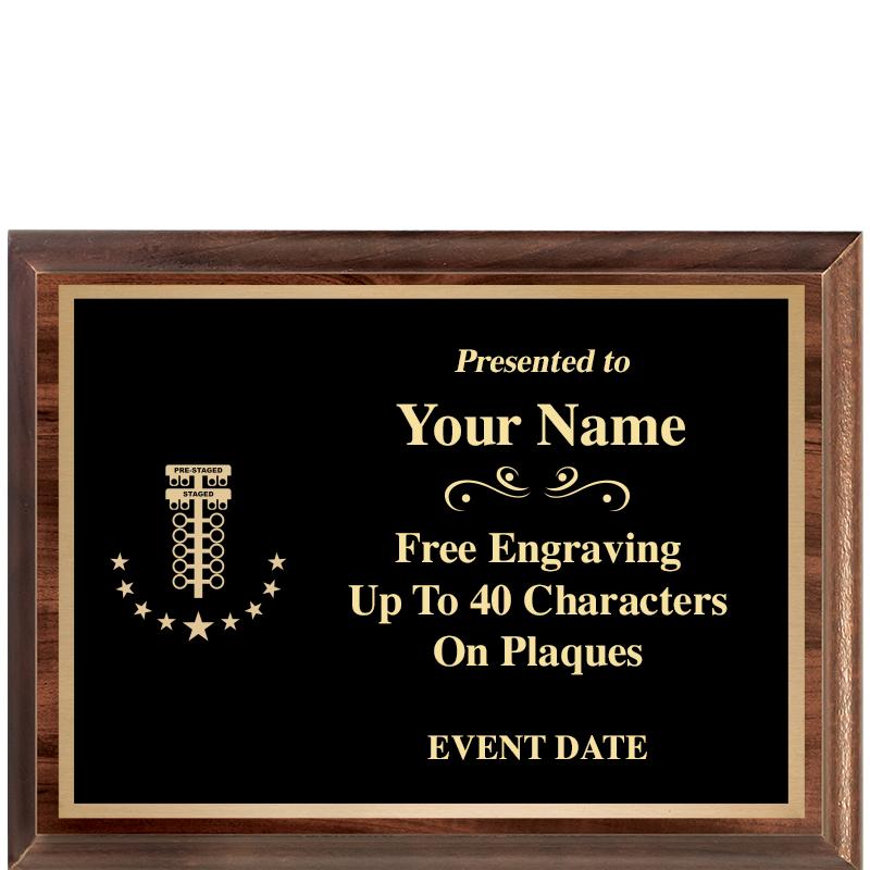 8X6 CLASSIC WOOD PLAQUE