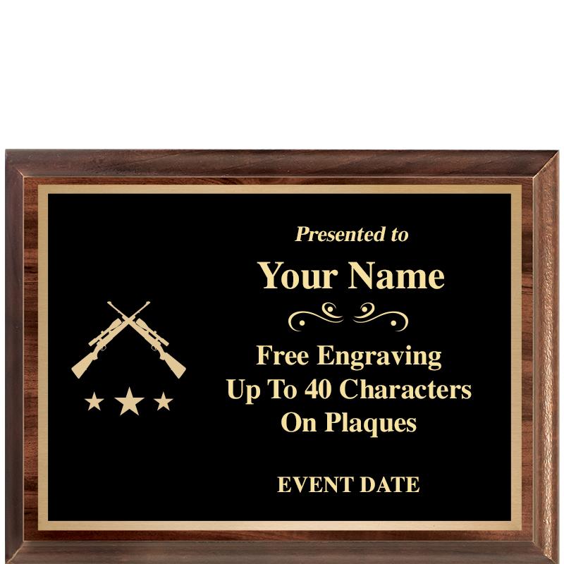 8X6 CLASSIC WOOD PLAQUE