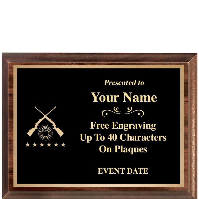 8X6 CLASSIC WOOD PLAQUE