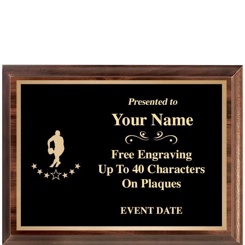 8X6 CLASSIC WOOD PLAQUE