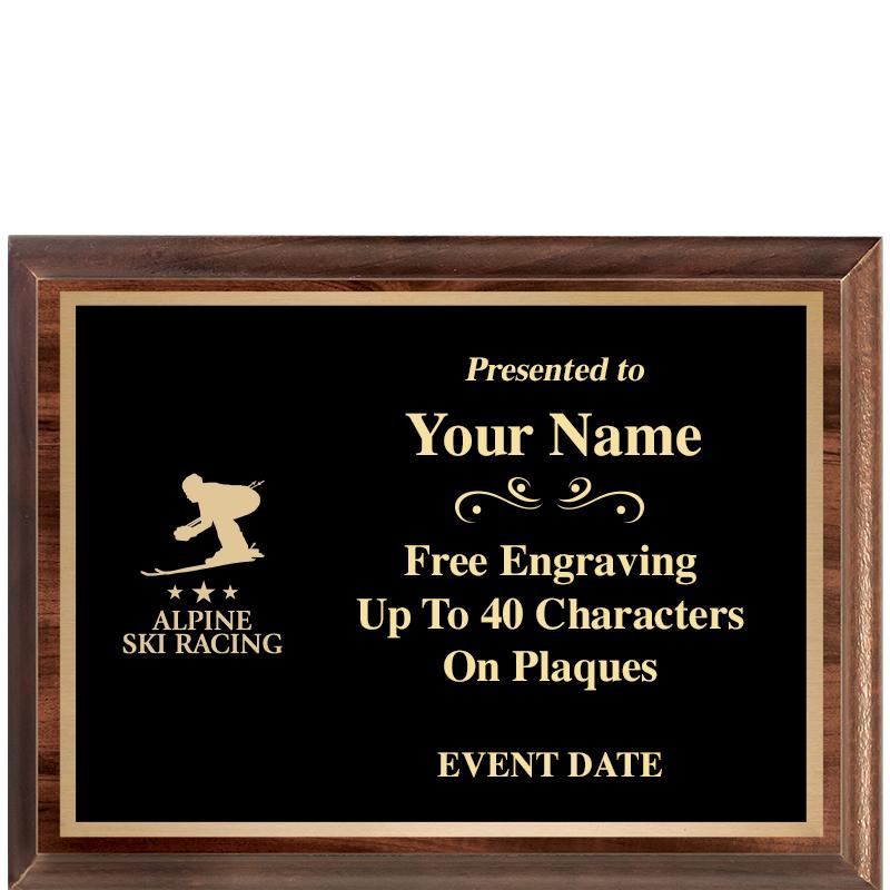 8X6 CLASSIC WOOD PLAQUE