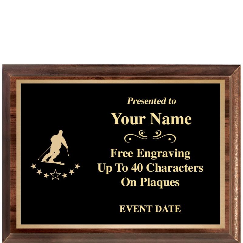 8X6 CLASSIC WOOD PLAQUE