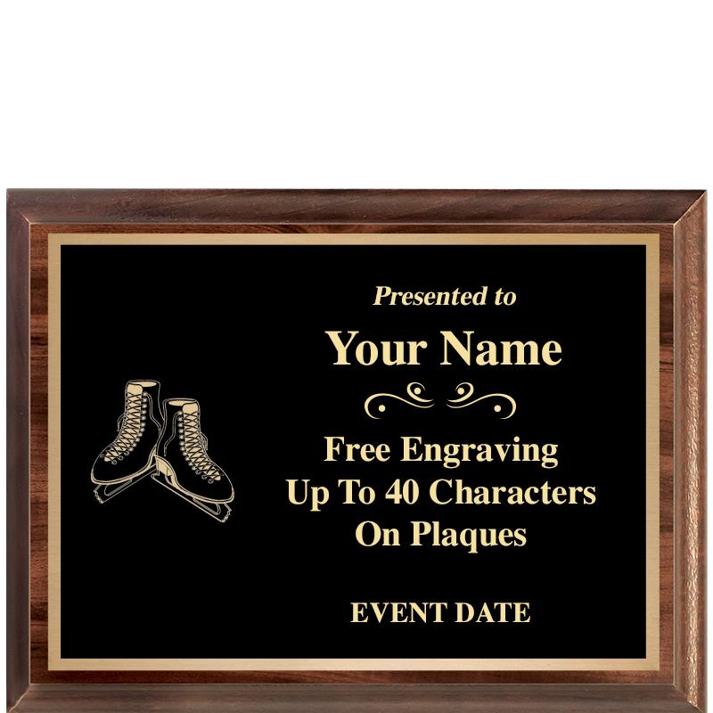 8X6 CLASSIC WOOD PLAQUE