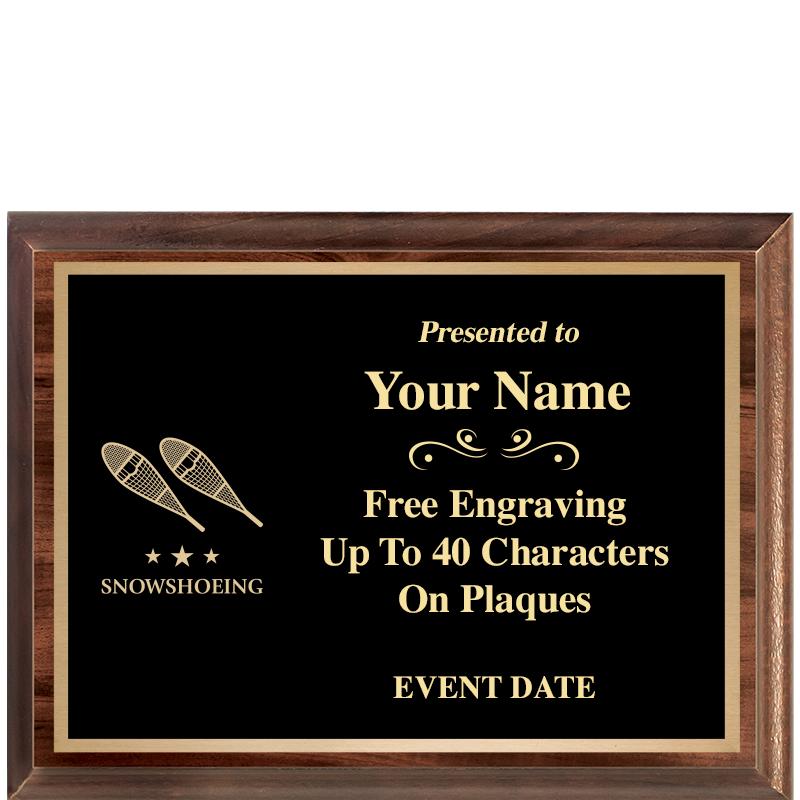 8X6 CLASSIC WOOD PLAQUE