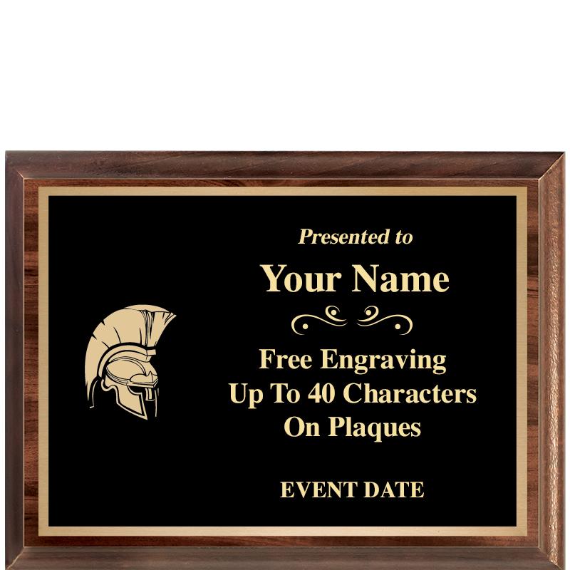 8X6 CLASSIC WOOD PLAQUE