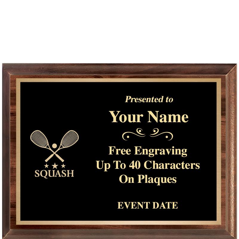 8X6 CLASSIC WOOD PLAQUE