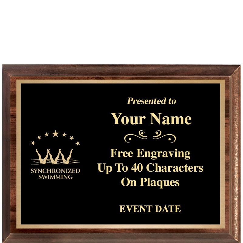 8X6 CLASSIC WOOD PLAQUE