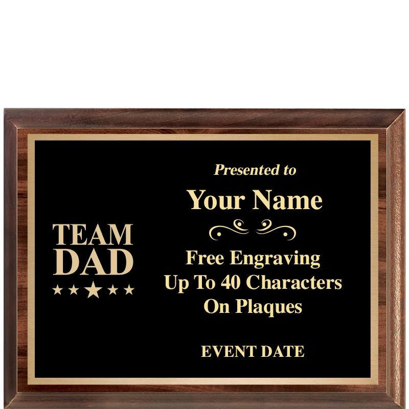 8X6 CLASSIC WOOD PLAQUE