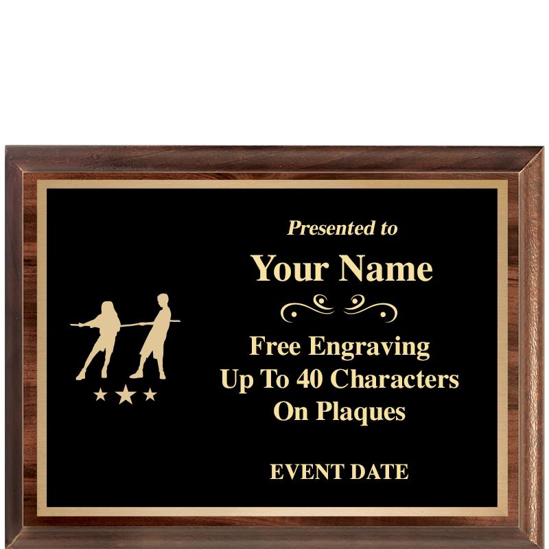 8X6 CLASSIC WOOD PLAQUE