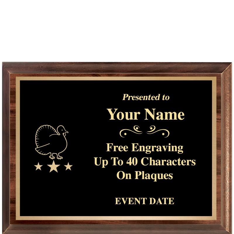 8X6 CLASSIC WOOD PLAQUE