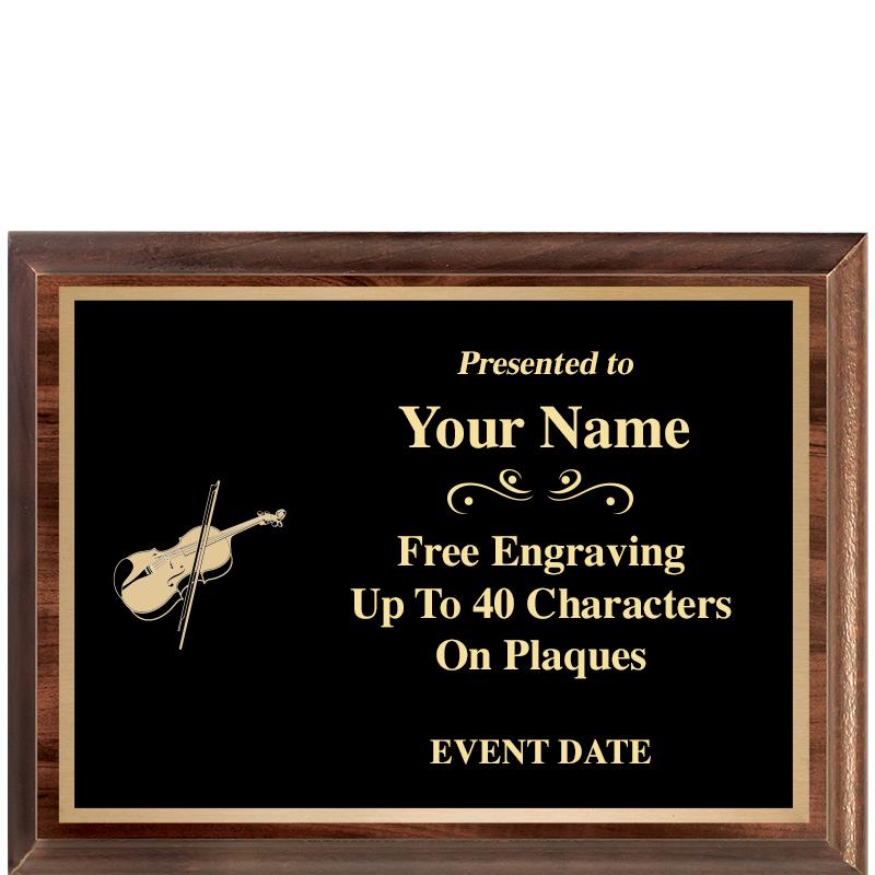 8X6 CLASSIC WOOD PLAQUE