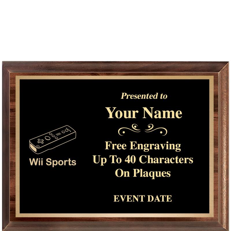 8X6 CLASSIC WOOD PLAQUE