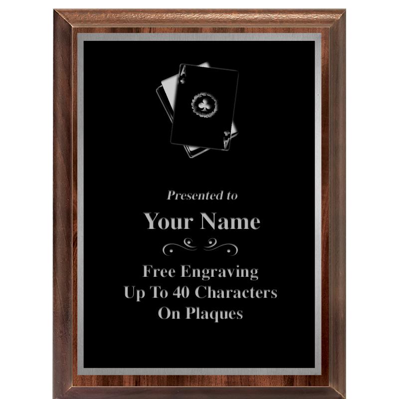 6X8 CLASSIC WOOD PLAQUE SV