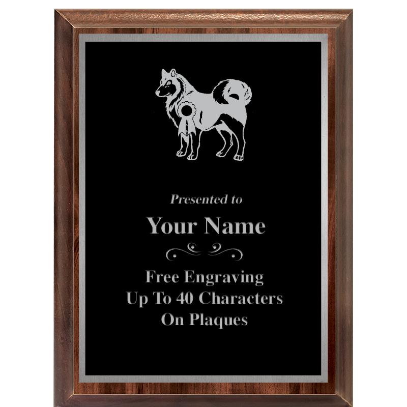 6X8 CLASSIC WOOD PLAQUE SV