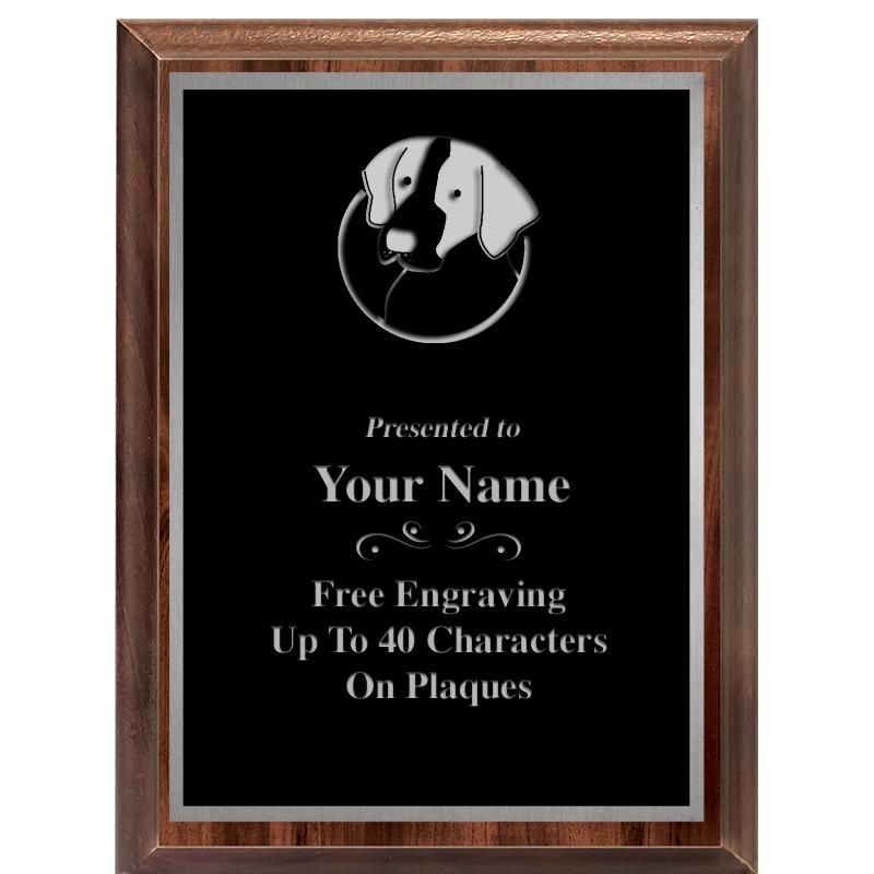 6X8 CLASSIC WOOD PLAQUE SV