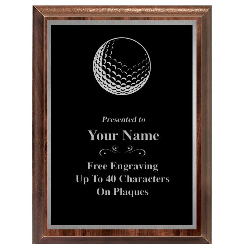 6X8 CLASSIC WOOD PLAQUE SV