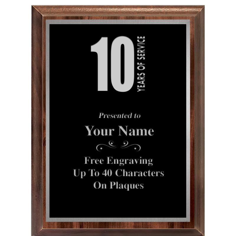 6X8 CLASSIC WOOD PLAQUE SV