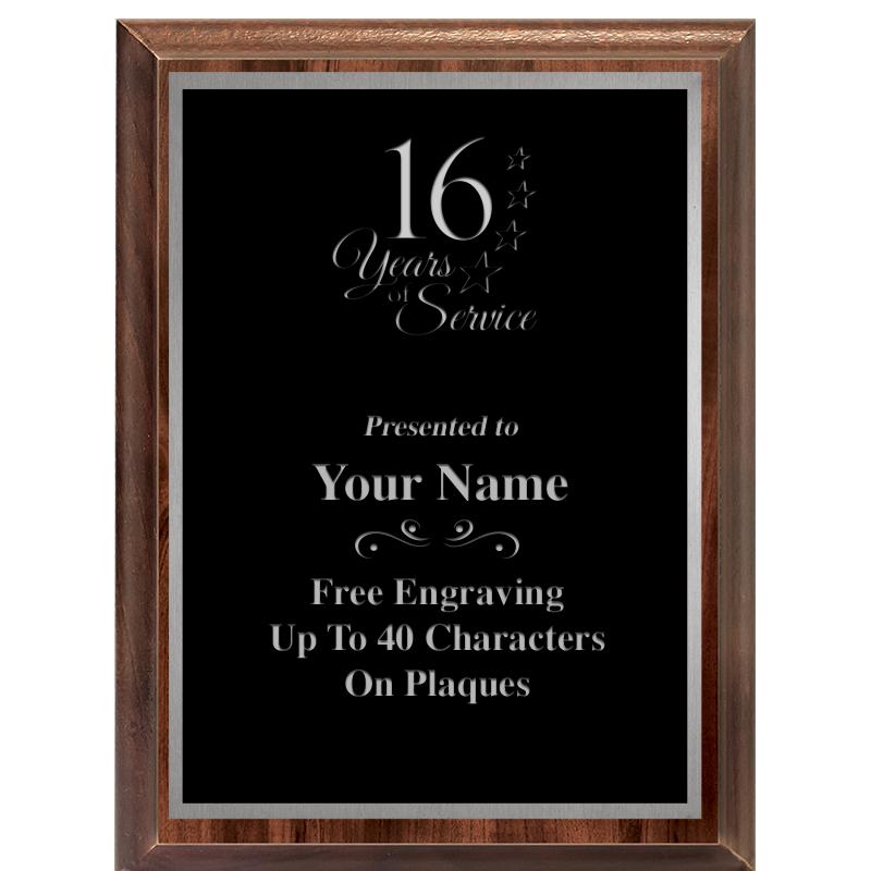 6X8 CLASSIC WOOD PLAQUE SV