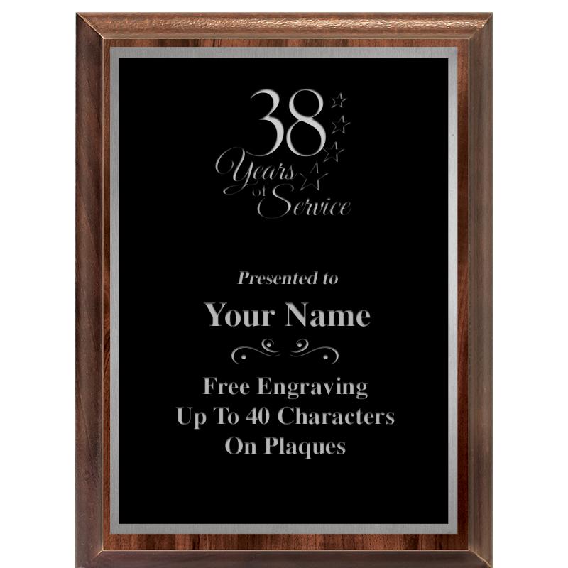 6X8 CLASSIC WOOD PLAQUE SV