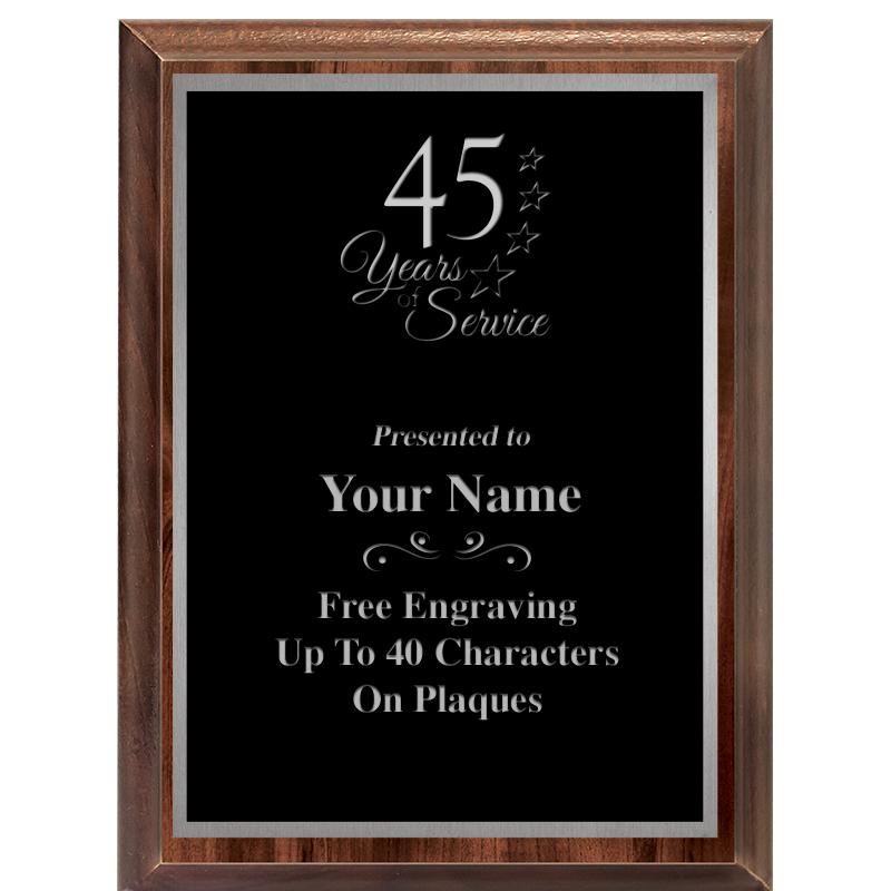 6X8 CLASSIC WOOD PLAQUE SV