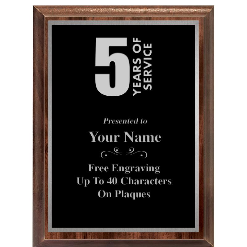 6X8 CLASSIC WOOD PLAQUE SV