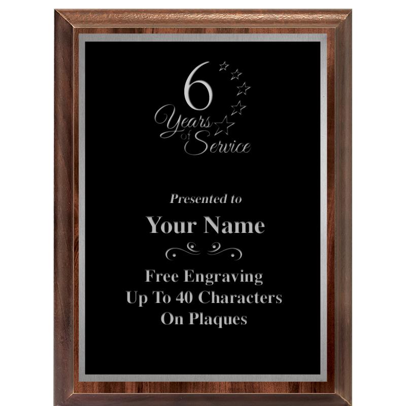 6X8 CLASSIC WOOD PLAQUE SV