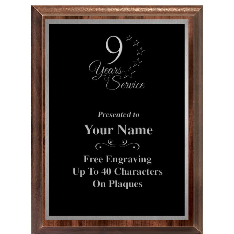 6X8 CLASSIC WOOD PLAQUE SV
