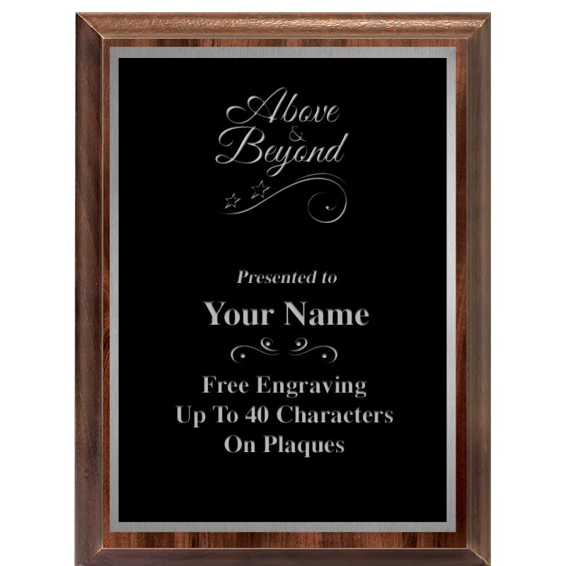 6X8 CLASSIC WOOD PLAQUE SV