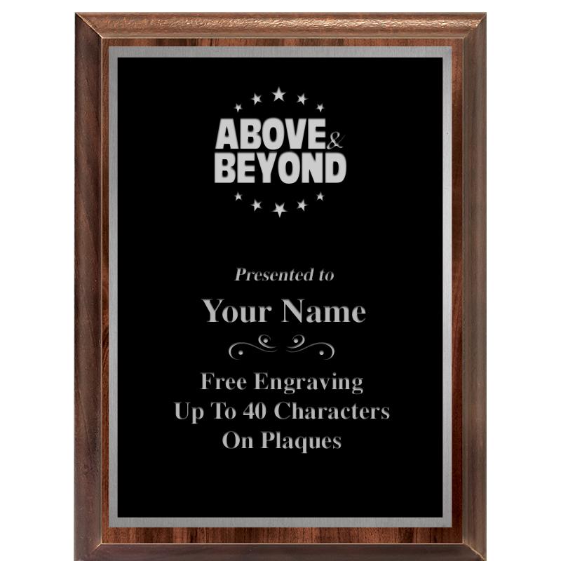 6X8 CLASSIC WOOD PLAQUE SV