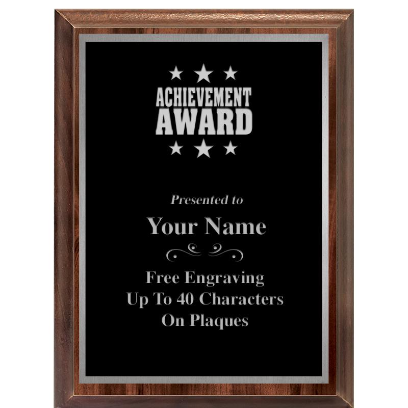 6X8 CLASSIC WOOD PLAQUE SV