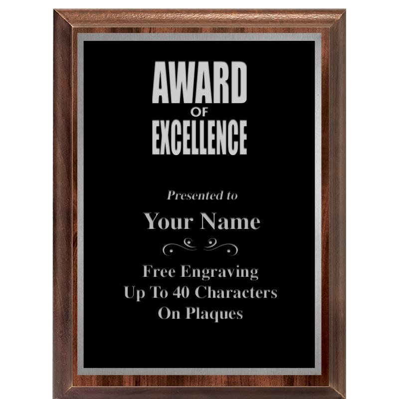 6X8 CLASSIC WOOD PLAQUE SV