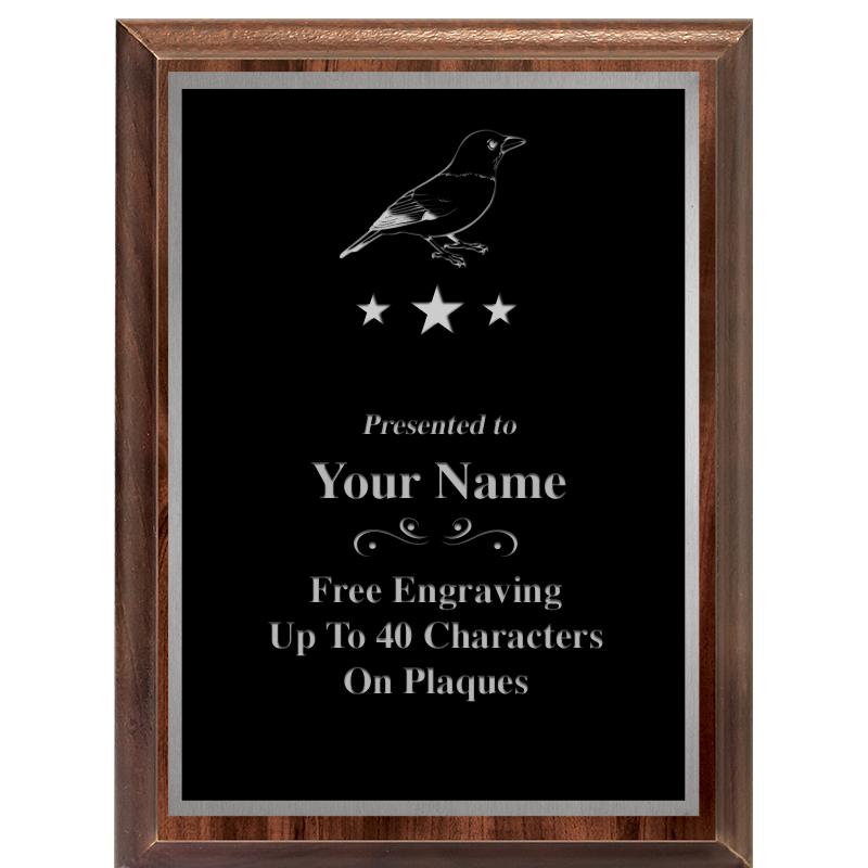 6X8 CLASSIC WOOD PLAQUE SV