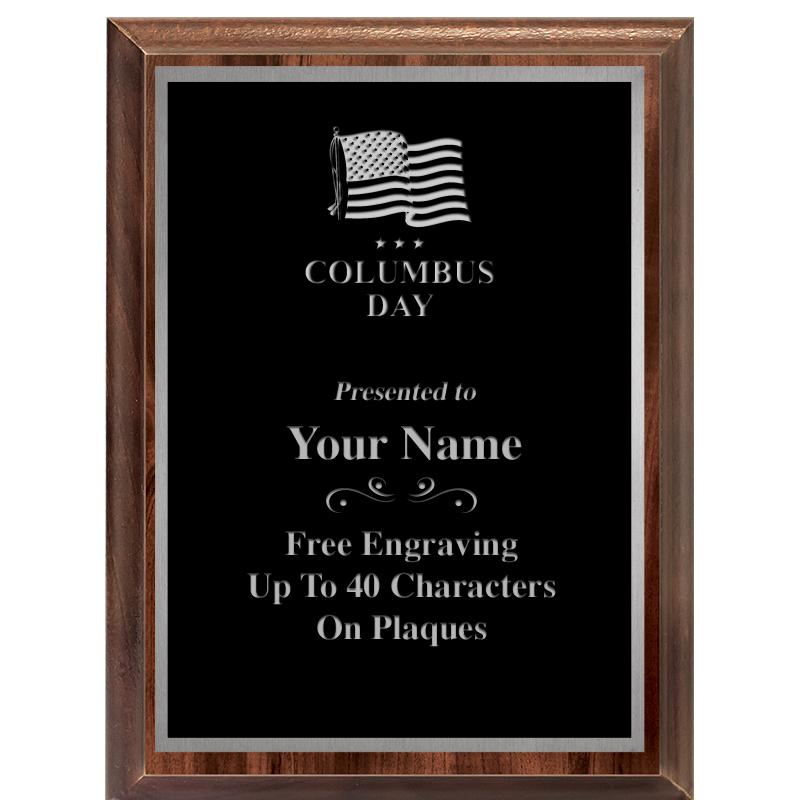 6X8 CLASSIC WOOD PLAQUE SV