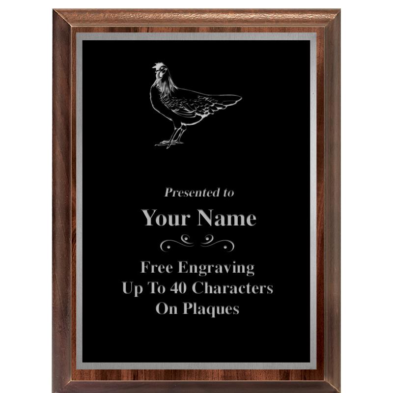 6X8 CLASSIC WOOD PLAQUE SV