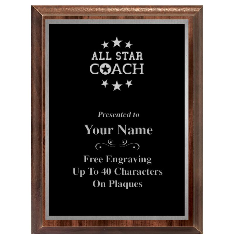 6X8 CLASSIC WOOD PLAQUE SV