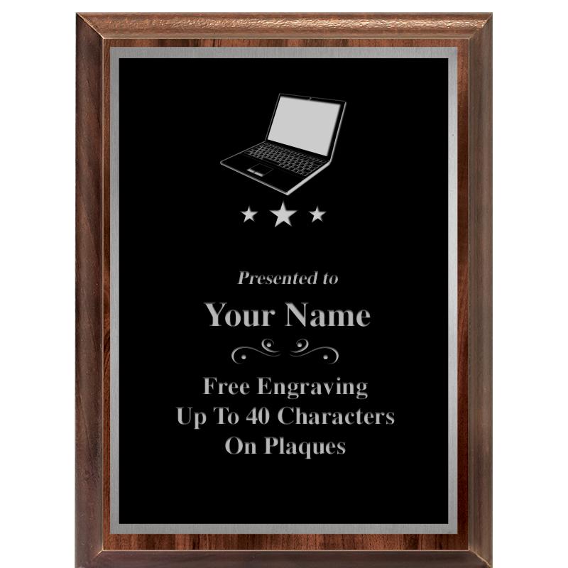 6X8 CLASSIC WOOD PLAQUE SV