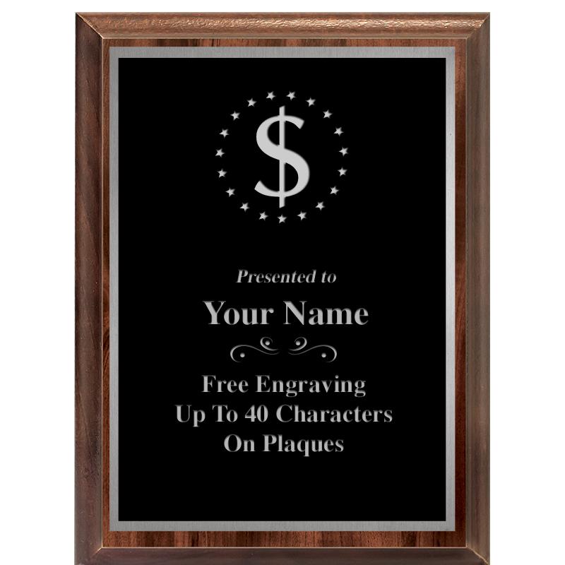 6X8 CLASSIC WOOD PLAQUE SV