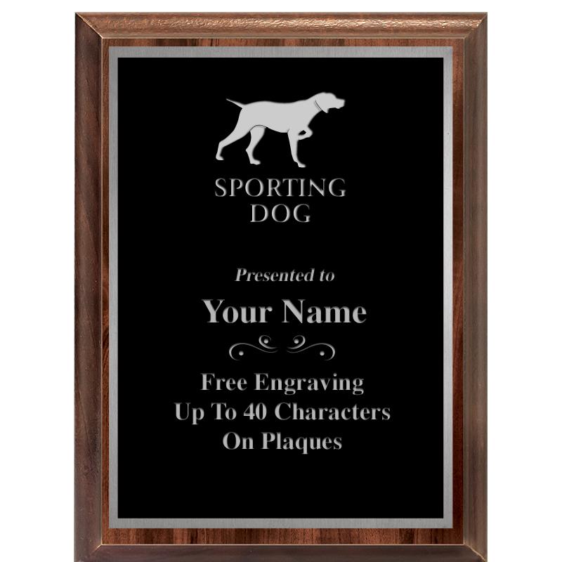 6X8 CLASSIC WOOD PLAQUE SV