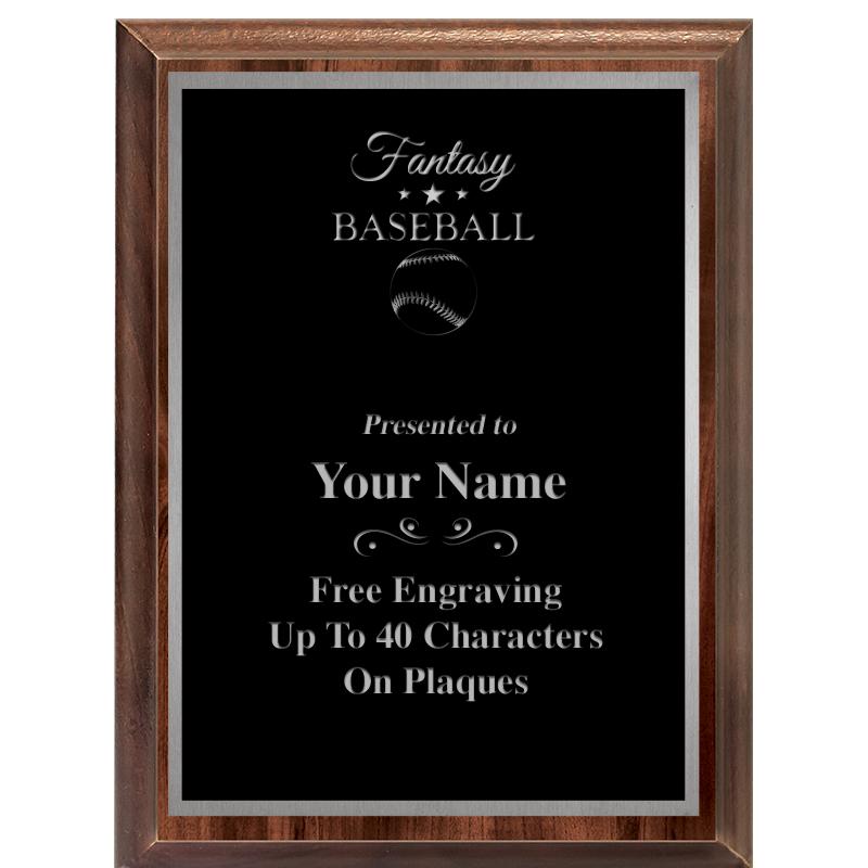 6X8 CLASSIC WOOD PLAQUE SV