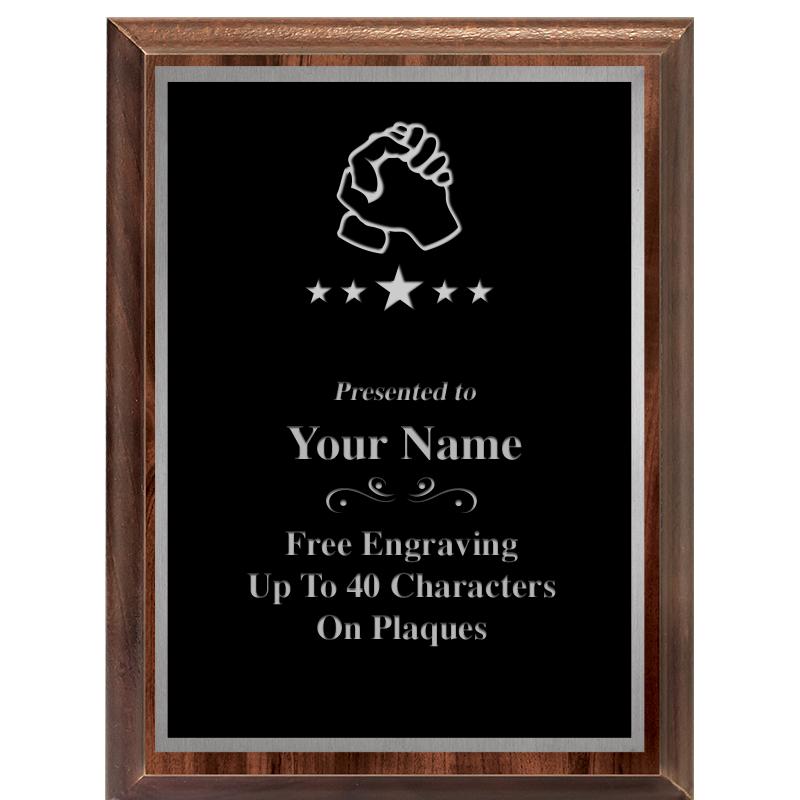6X8 CLASSIC WOOD PLAQUE SV